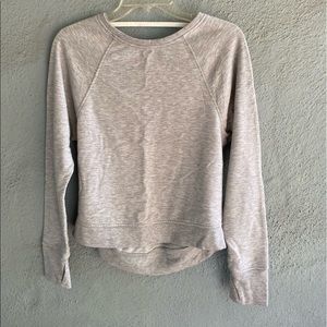 Victoria’s Secret Cozy Gray Sweatshirt Size Extra Small LIKE NEW